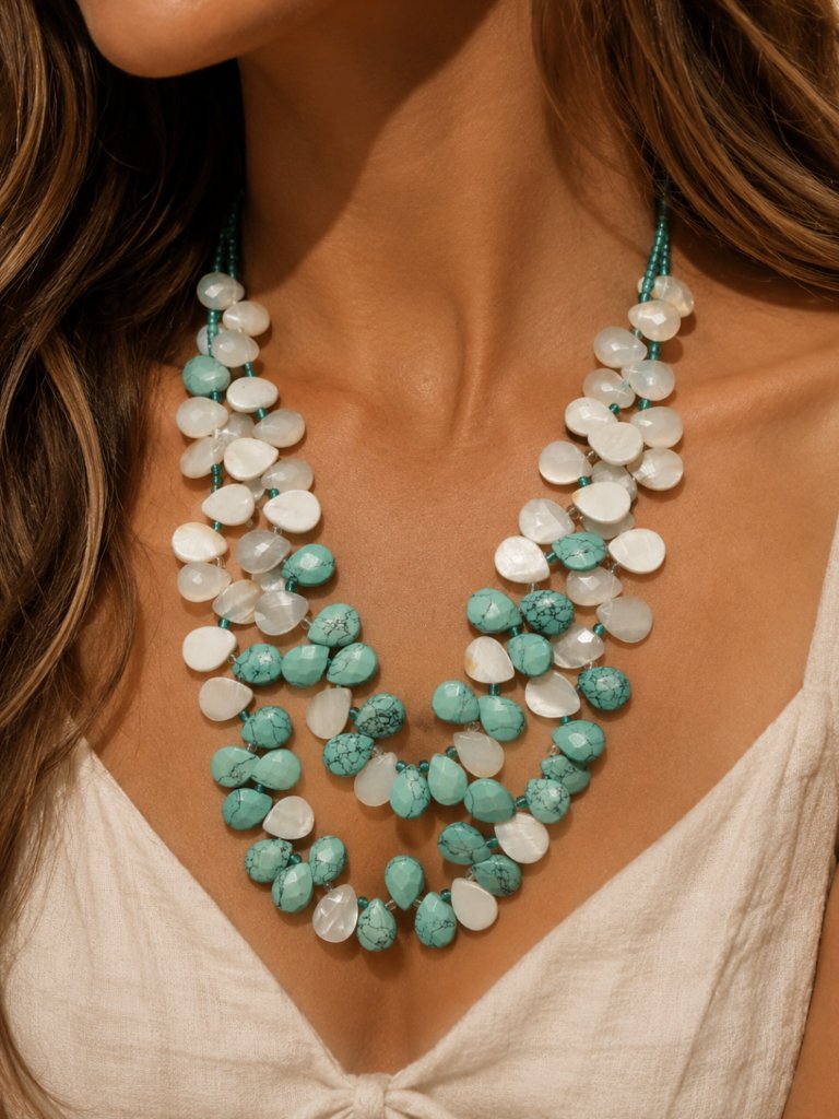 "Sedona" Coldwater Creek Turquoise Necklace